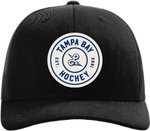 Tampa Bay Hockey Circle Woven Patch Trucker hat