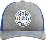 Tampa Bay Hockey Circle Woven Patch Trucker hat