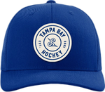 Tampa Bay Hockey Circle Woven Patch Trucker hat