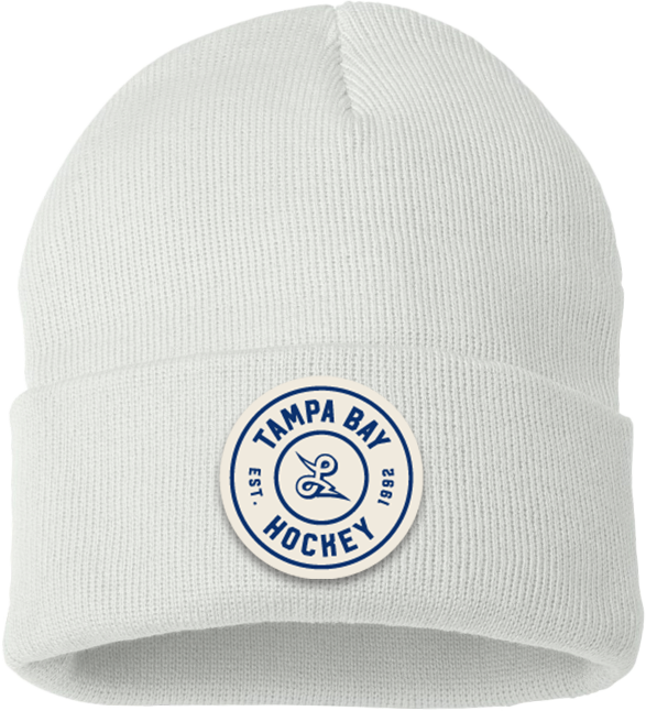Tampa Bay Hockey Circle Patch Beanie