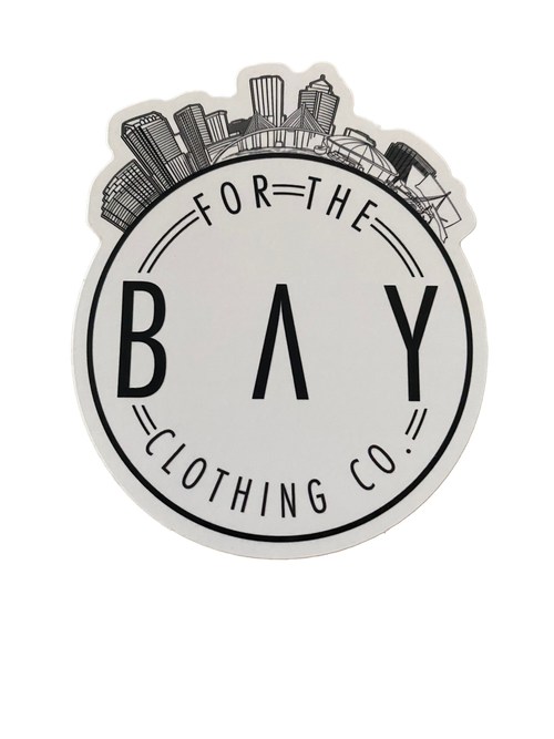For the Bay Clothing Co. Sticker