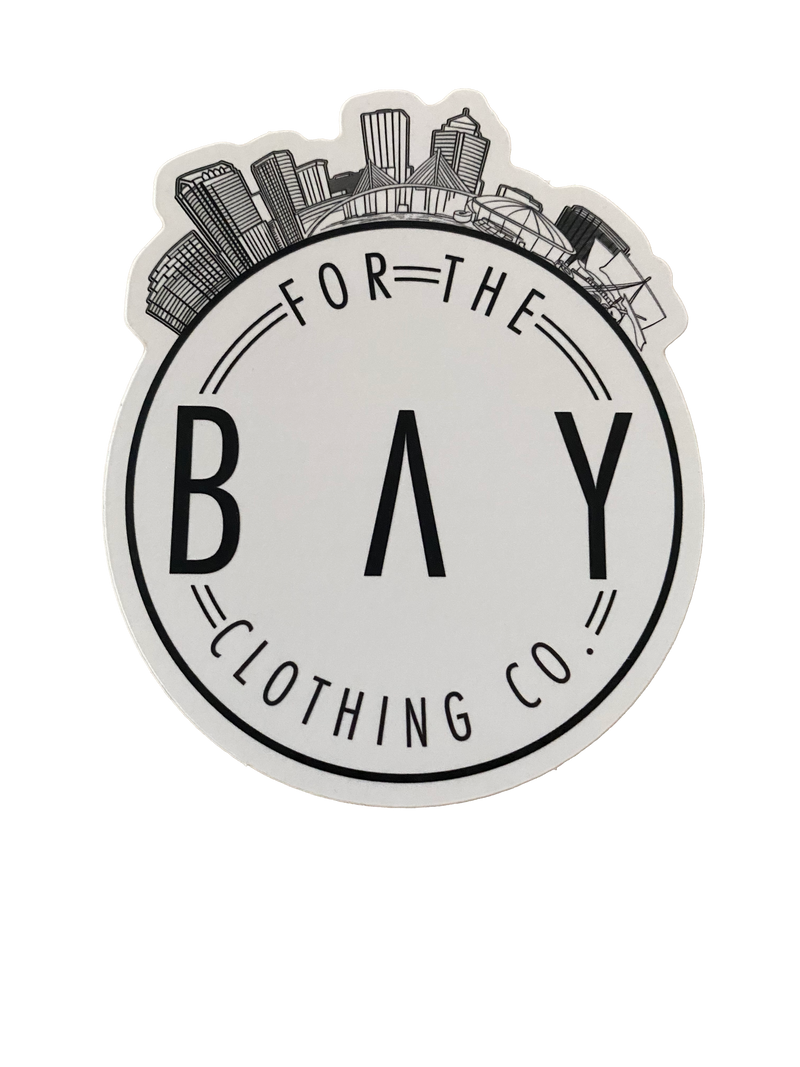 For the Bay Clothing Co. Sticker
