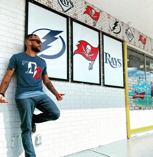 Team Tampa Bay TB Indigo Tee