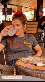 Ladies Script Tampa Bay Cropped tee