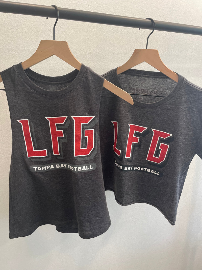 LFG Tampa Bay Football Cropped tee