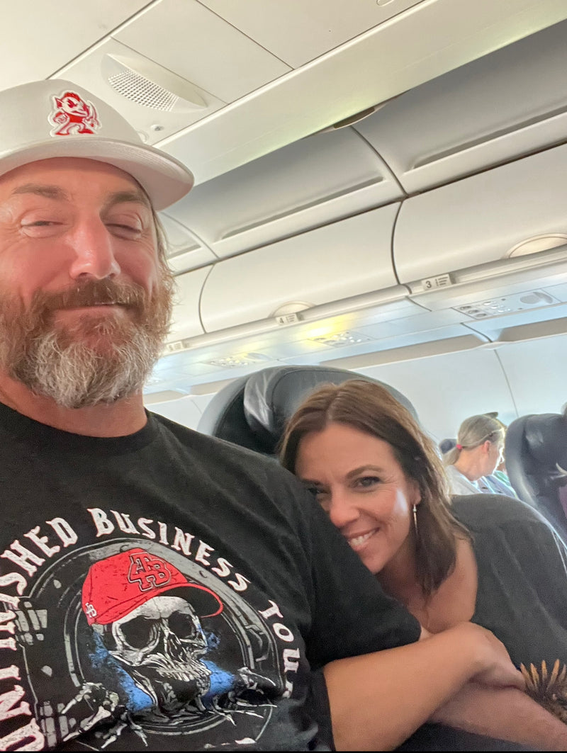 2022 Unfinished Business Tour tee