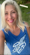 Ladies Tampa Bay Hockey TB Retro muscle tee