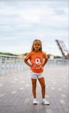 YOUTH For the Bay Finn Football Creamsicle tee