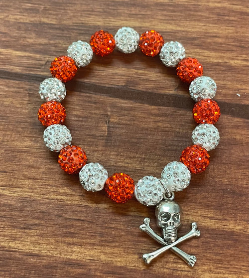 For the Bay Football Bracelets
