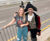 For the Bay Pirate Krewe Cropped tee