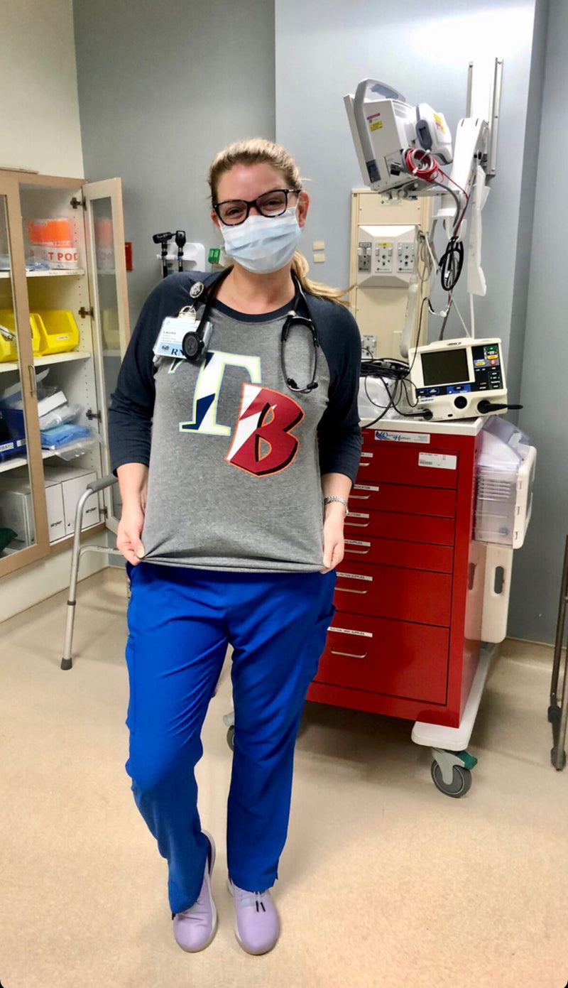 Team Tampa Bay TB Raglan Tee