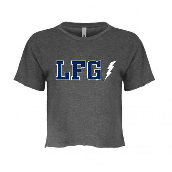 Ladies Tampa Bay Hockey LFG Cropped tee