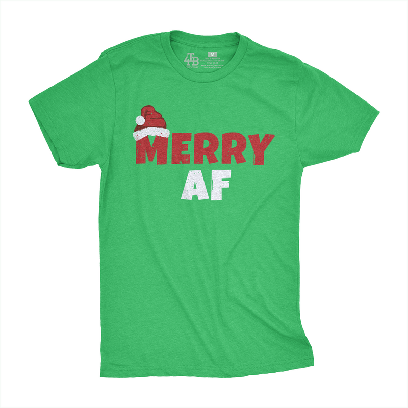 Merry AF unisex tee