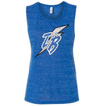 Ladies Tampa Bay Hockey TB Retro muscle tee