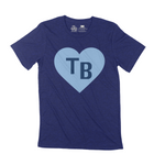 Heart of TB Baseball tee