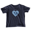 Heart of TB Baseball Toddler Tee