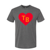 Heart of TB Football tee
