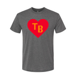 Heart of TB Football tee