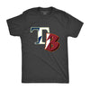 Team Tampa Bay Black TB logo Tee