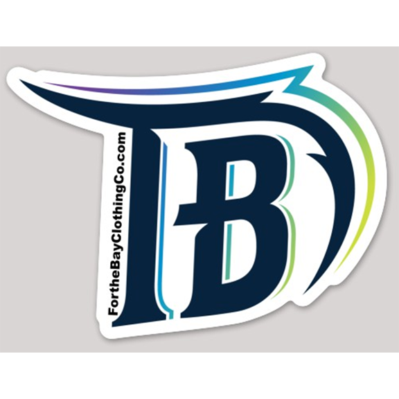 Tampa Bay Retro Baseball sticker