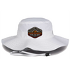 For the Bay Orange Wave Bucket Hat