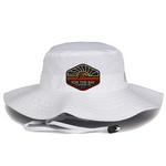 For the Bay Orange Wave Bucket Hat