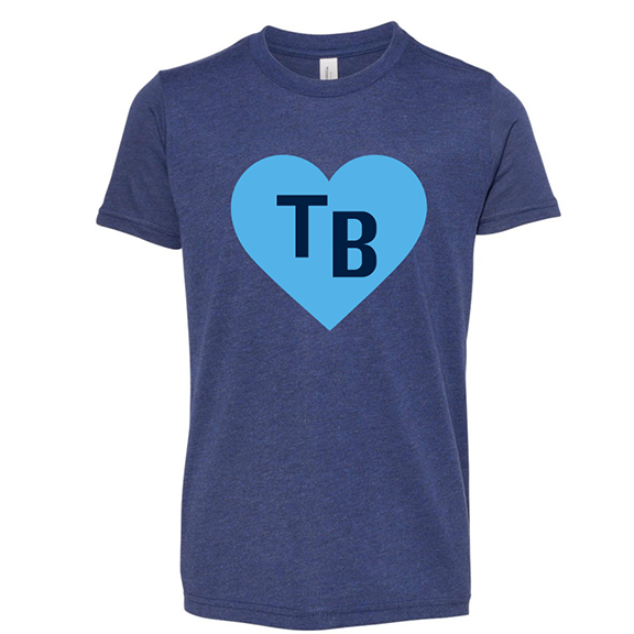 Heart of TB Baseball YOUTH tee
