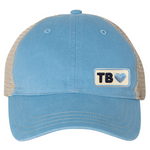 Heart of Tampa Bay Baseball washed trucker hat
