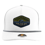 For the Bay Blue Wave Dry-fit hat