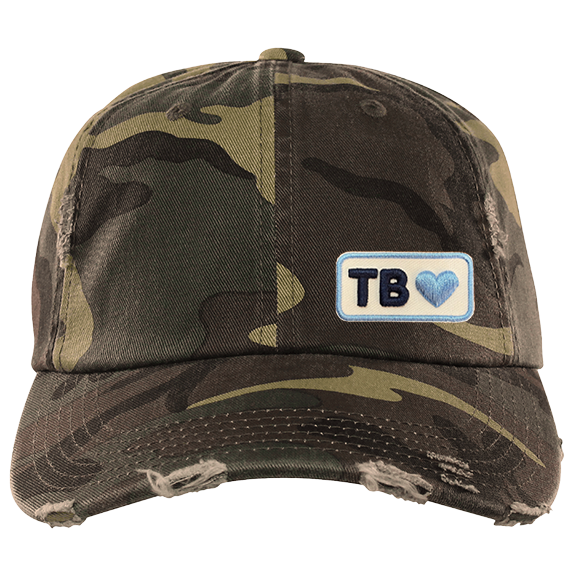 Heart of Tampa Bay Baseball Dad hat