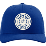 Tampa Bay Hockey Circle Woven Patch Trucker hat