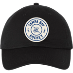 Tampa Bay Hockey Circle Woven Patch Dad hat