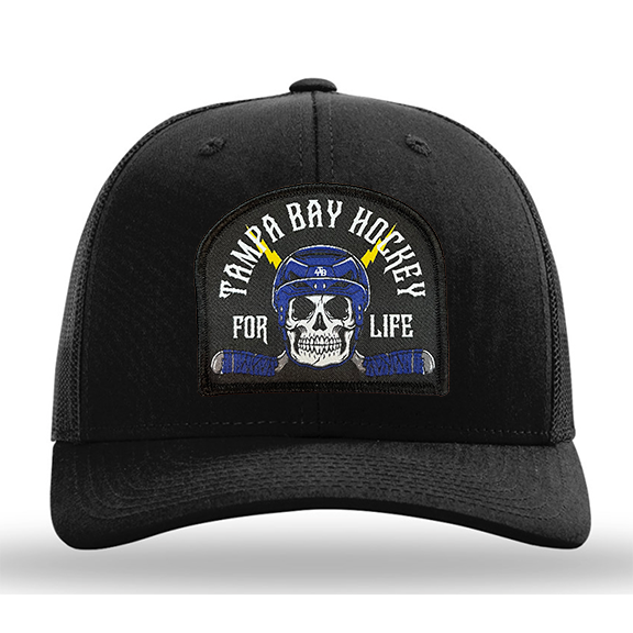 Tampa Bay Hockey for Life Patch Trucker Hat