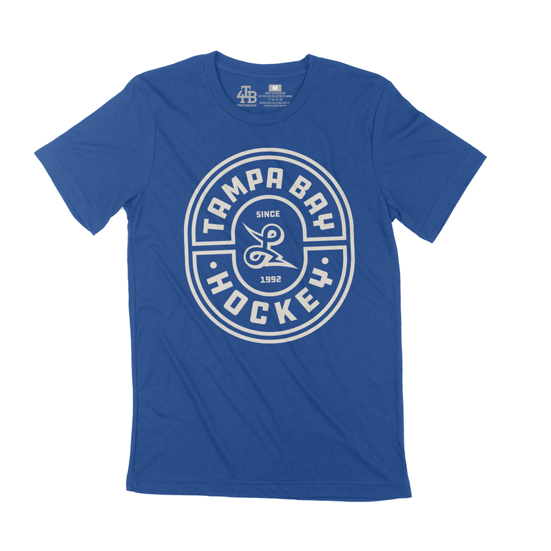 Tampa Bay Hockey Vintage Oval tee