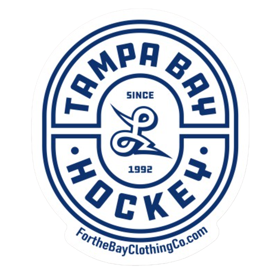 Tampa Bay Hockey Oval Sticker