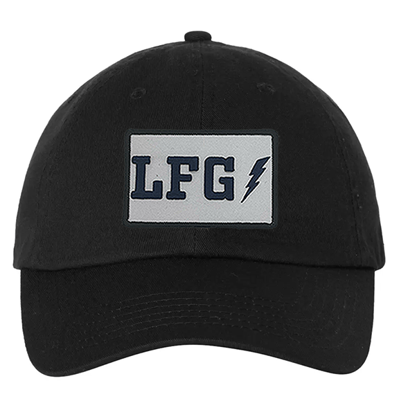 LFG Hockey Dad patch hat