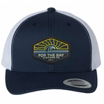 For the Bay Coastal Blue Wave Trucker Hat