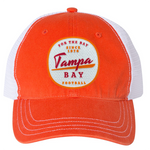 Tampa Bay Football Washed Trucker Hat