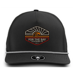 For the Bay Orange Wave Dry-fit hat