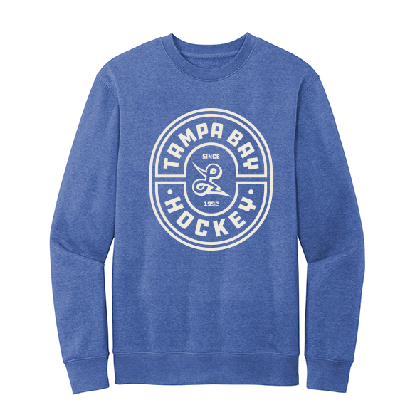 Tampa Bay Hockey Oval Crew Sweatshirt