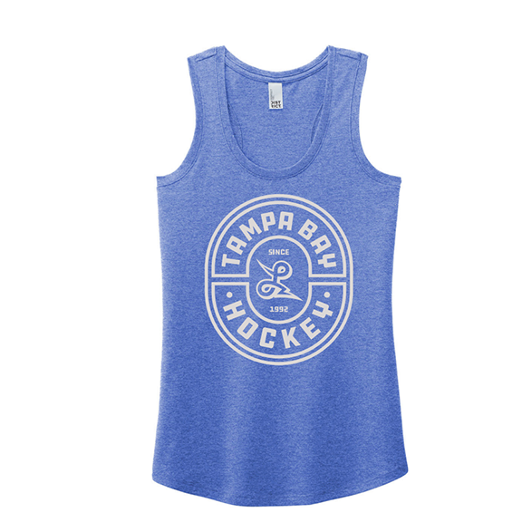 Tampa Bay Hockey Oval Racerback tank