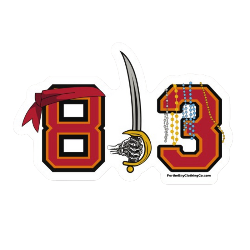 813 Pirate Sticker