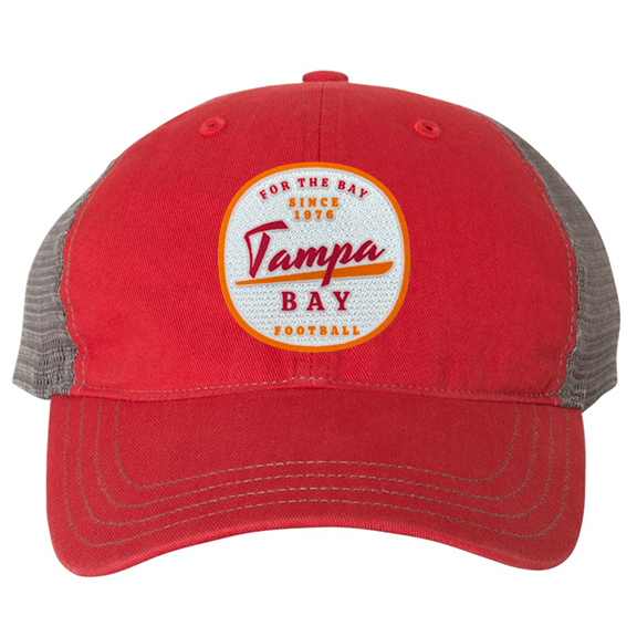 Tampa Bay Football Washed Trucker Hat