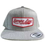 Script Tampa Bay Heather Grey Snapback hat