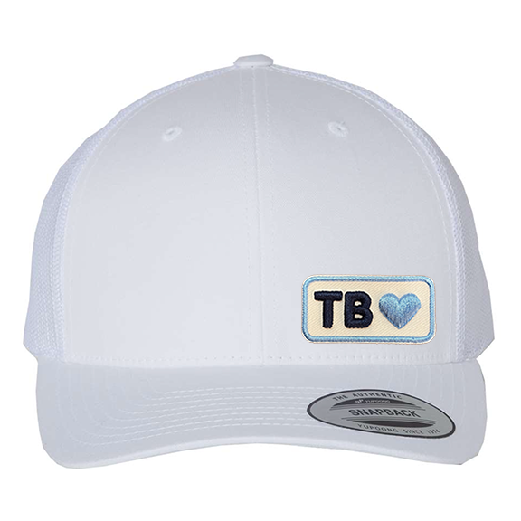 Heart of Tampa Bay Baseball Trucker Hat