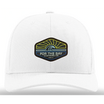 For the Bay Coastal Blue Wave Trucker Hat