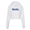 Ladies Tampa Bay Script Hockey Cropped Hoodie